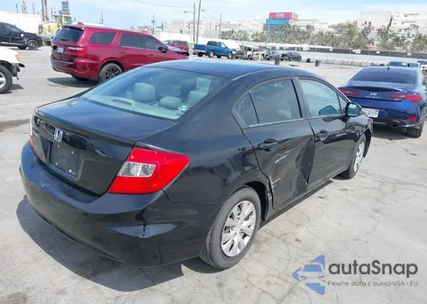 2012 Honda Civic Lx z USA, uszkodzony, nr VIN 19XFB2F57CE369002